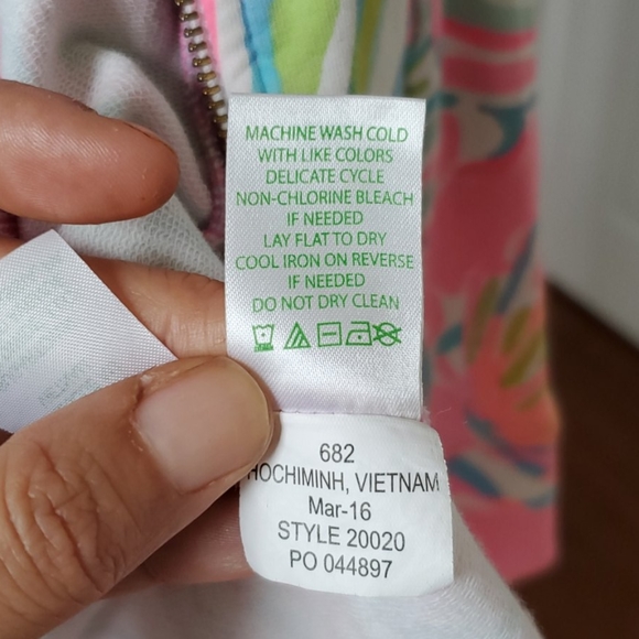 Lilly Pulitzer Zip Up Jacket - Picture 11 of 13